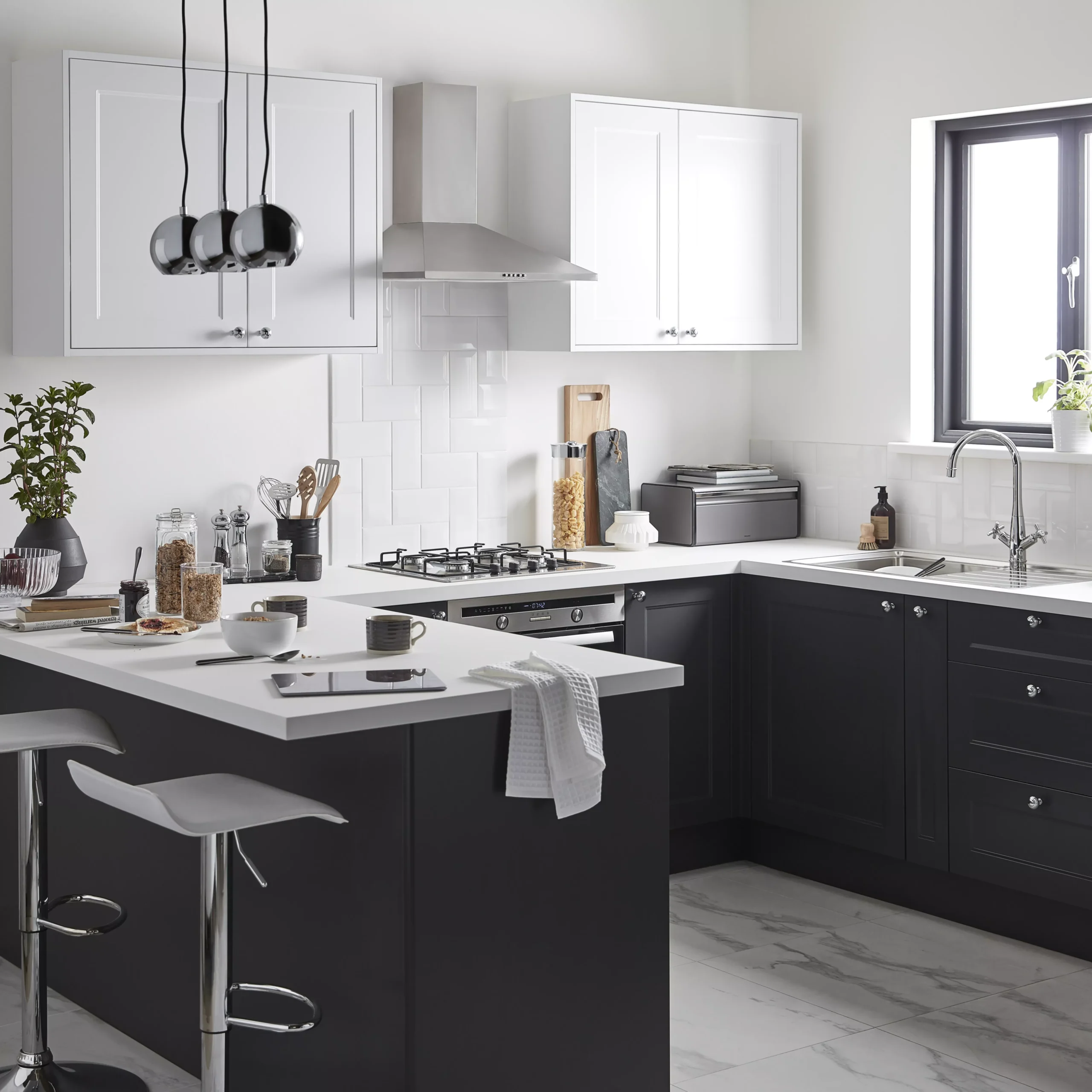 GoodHome Artemisia Matt Graphite Classic Shaker Tall End Panel (H)900mm (W)320mm 5 GoodHome Artemisia Matt Graphite Classic Shaker Tall End Panel (H)900mm (W)320mm - Image 5