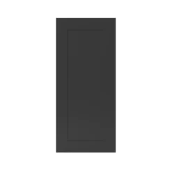 GoodHome Artemisia Matt Graphite Classic Shaker Tall Wall Cabinet Door (W)400mm (H)895mm (T)18mm