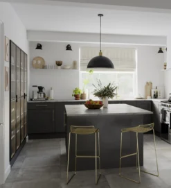 GoodHome Artemisia Matt Graphite Classic Shaker Tall Wall Cabinet Door (W)500mm (H)895mm (T)18mm -Goodhome goodhome artemisia matt graphite classic shaker tall wall cabinet door w 500mm h 895mm t 18mm3663602650348 05i