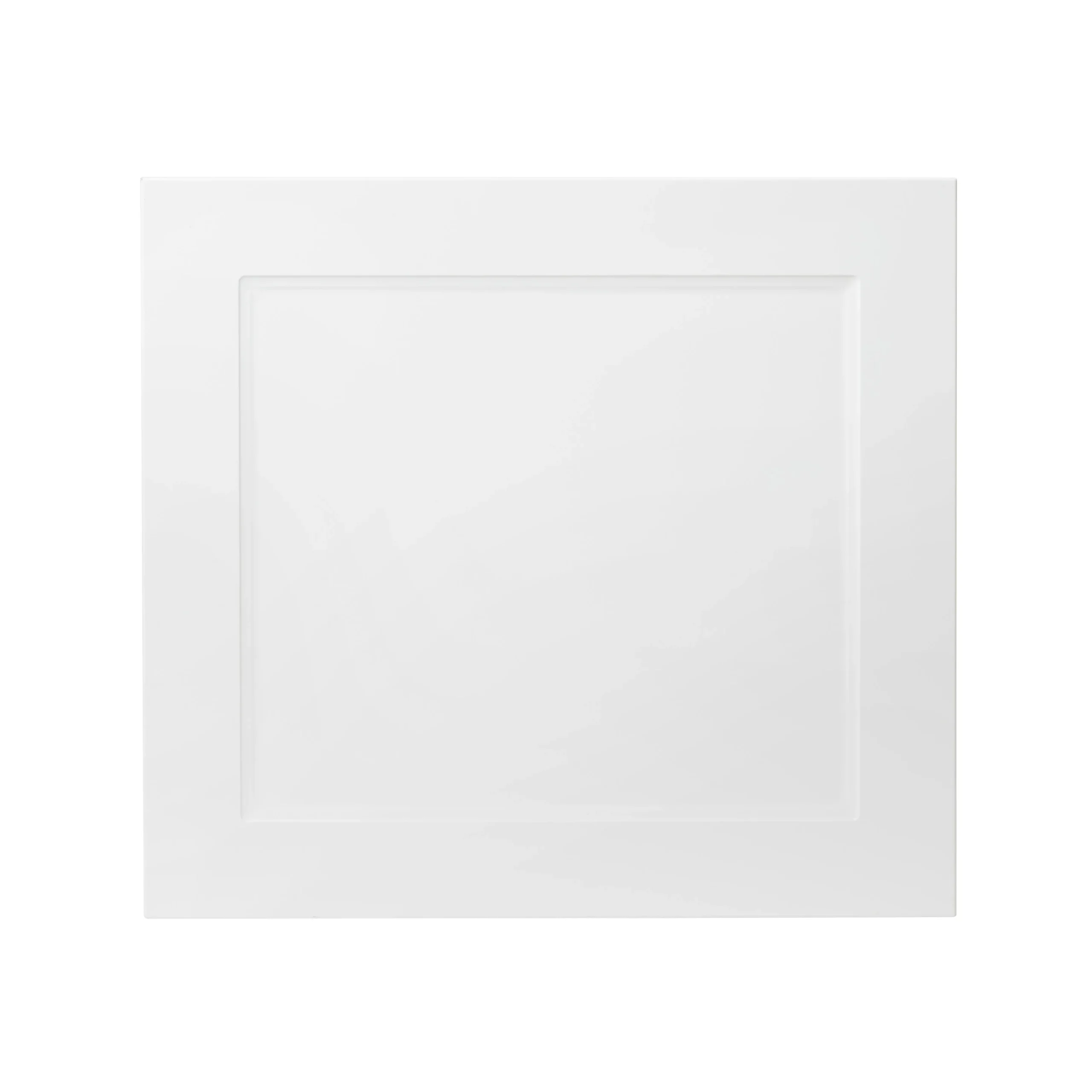 GoodHome Artemisia Matt White Classic Shaker Appliance Cabinet Door (W)600mm (H)543mm (T)18mm 1 GoodHome Artemisia Matt White Classic Shaker Appliance Cabinet Door (W)600mm (H)543mm (T)18mm