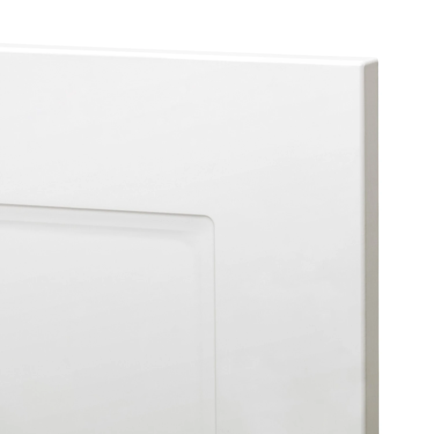 GoodHome Artemisia Matt White Classic Shaker Appliance Cabinet Door (W)600mm (H)543mm (T)18mm 2 GoodHome Artemisia Matt White Classic Shaker Appliance Cabinet Door (W)600mm (H)543mm (T)18mm - Image 2