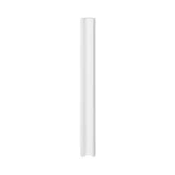 GoodHome Artemisia Matt White Classic Shaker Standard Corner Post, (W)59mm (H)715mm