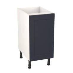 GoodHome Artemisia Midnight Blue Classic Shaker Base Kitchen Cabinet (W)400mm (H)720mm