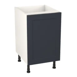 GoodHome Artemisia Midnight Blue Classic Shaker Base Kitchen Cabinet (W)500mm (H)720mm