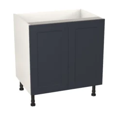 GoodHome Artemisia Midnight Blue Classic Shaker Base Kitchen Cabinet (W)800mm (H)720mm