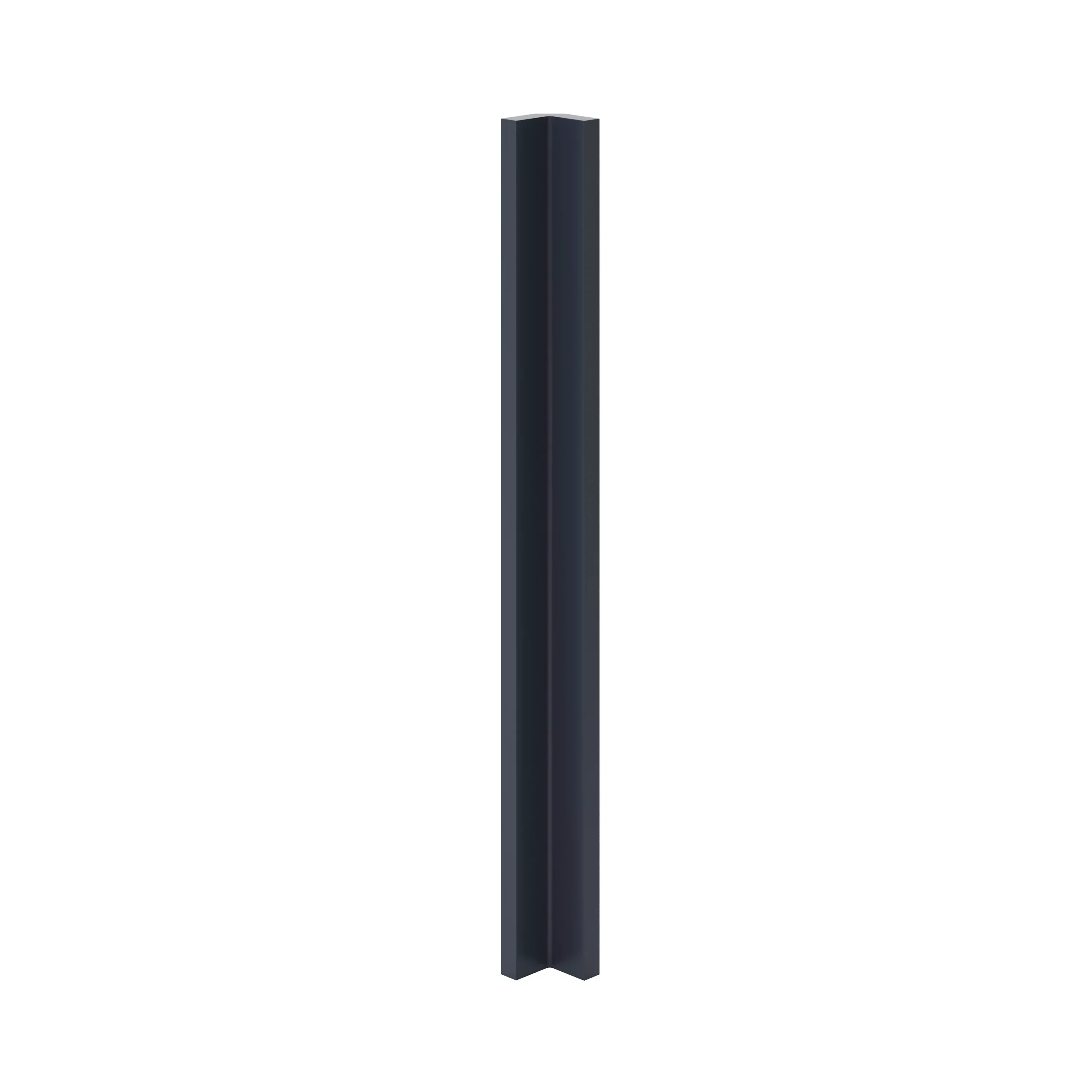 GoodHome Artemisia Midnight Blue Classic Shaker Standard Corner Post, (W)59mm (H)715mm 1 GoodHome Artemisia Midnight Blue Classic Shaker Standard Corner Post, (W)59mm (H)715mm