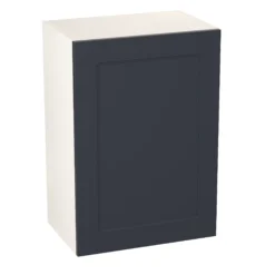 Goodhome 22 GoodHome Artemisia Midnight Blue Classic Shaker Wall Kitchen Cabinet (W)500mm (H)720mm