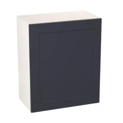 GoodHome Artemisia Midnight Blue Classic Shaker Wall Kitchen Cabinet (W)600mm (H)720mm