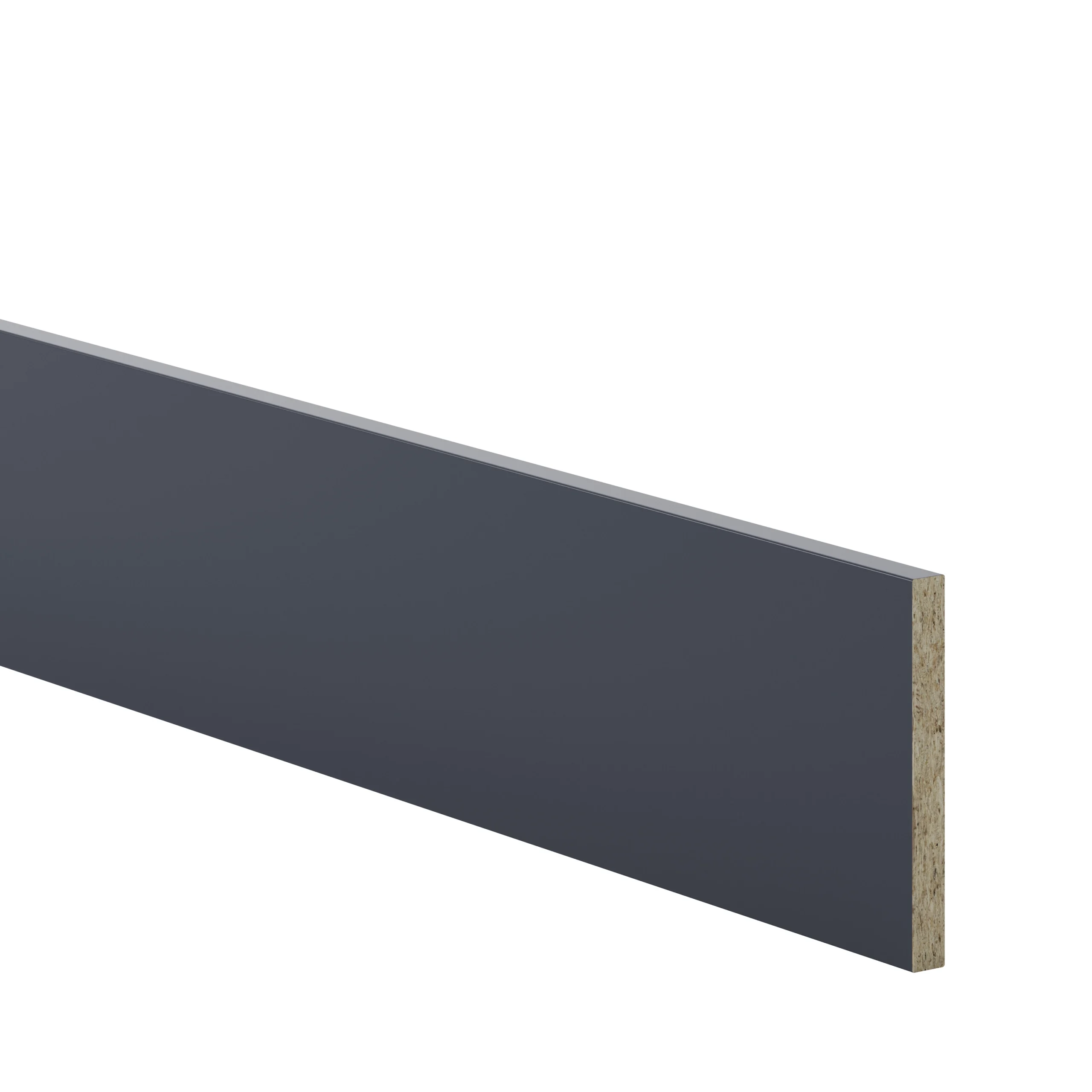 GoodHome Artemisia Midnight Blue Square Edge Plinth, (L)2400mm 1 GoodHome Artemisia Midnight Blue Square Edge Plinth, (L)2400mm