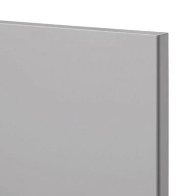 GoodHome Balsamita Matt Grey Slab Drawerline Cabinet Door, (W)400mm (H)356mm (T)16mm 3 GoodHome Balsamita Matt Grey Slab Drawerline Cabinet Door, (W)400mm (H)356mm (T)16mm - Image 3