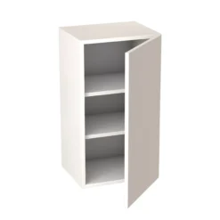 Goodhome -Goodhome goodhome balsamita matt white slab wall kitchen cabinet w 400mm h 720mm5059340702261 21c bq