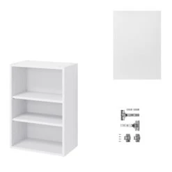 GoodHome Balsamita Matt White Slab Wall Kitchen Cabinet (W)500mm (H)720mm 7 GoodHome Balsamita Matt White Slab Wall Kitchen Cabinet (W)500mm (H)720mm -Goodhome goodhome balsamita matt white slab wall kitchen cabinet w 500mm h 720mm5059340702278 07c bq