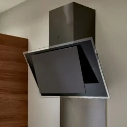 GoodHome Bamia GHAGRE90 Glass Angled Cooker Hood (W)90cm - Black 14 GoodHome Bamia GHAGRE90 Glass Angled Cooker Hood (W)90cm - Black -Goodhome goodhome bamia ghagre90 glass angled cooker hood w 90cm black3663602495468 01i bq