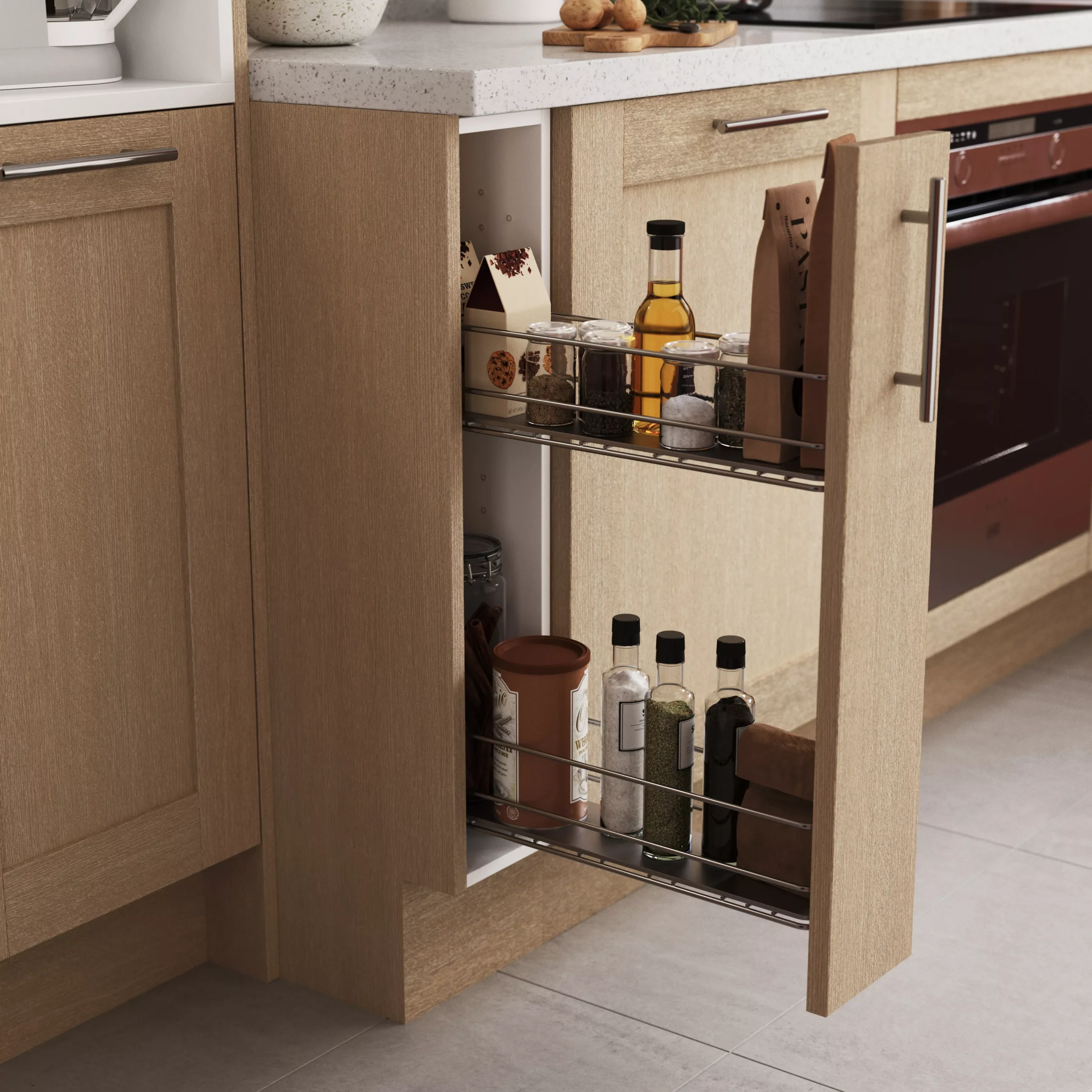 GoodHome Bamia GHAGRO90 Black Glass Round Angled Cooker Hood, (W)90cm 11 GoodHome Bamia GHAGRO90 Black Glass Round Angled Cooker Hood, (W)90cm - Image 11