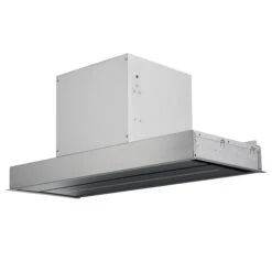 GoodHome Bamia GHIH80 Glass Inset Cooker Hood (W)80cm - Black -Goodhome goodhome bamia ghih80 glass inset cooker hood w 80cm black3663602434344 01c bq