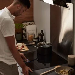 GoodHome Bamia GHIHAC60 59cm Induction Hob - Black -Goodhome goodhome bamia ghihac60 59cm induction hob black5059340374567 01i bq