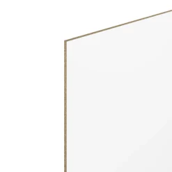 GoodHome Berberis White Laminate & Particle Board Back Panel, (H)600mm (W)2000mm (T)8mm