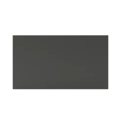 GoodHome Garcinia Gloss Anthracite Integrated Handle Bi-fold Cabinet Door (W)600mm (H)356mm (T)19mm