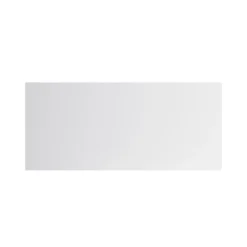 GoodHome Garcinia Gloss Light Grey Bi-fold Cabinet Door (W)800mm (H)356mm (T)19mm