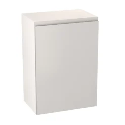 GoodHome Garcinia Gloss Light Grey Integrated Handle Wall Kitchen Cabinet (W)500mm (H)720mm