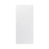 GoodHome Garcinia Gloss Light Grey Slab Breakfast Bar Back Panel (H)890mm (W)2000mm