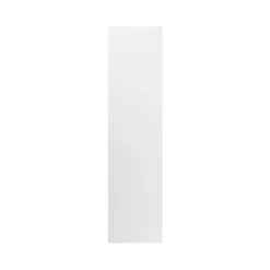 GoodHome Garcinia Gloss Light Grey Slab End Panel (H)2400mm (W)610mm