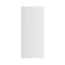 GoodHome Garcinia Gloss Light Grey Slab End Panel (H)720mm (W)320mm