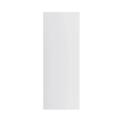 GoodHome Garcinia Gloss Light Grey Slab End Panel (H)960mm (W)360mm