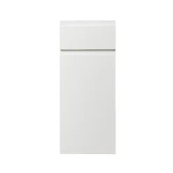 GoodHome Garcinia Gloss White Integrated Handle Drawerline Cabinet Door, (W)300mm (H)715mm (T)19mm