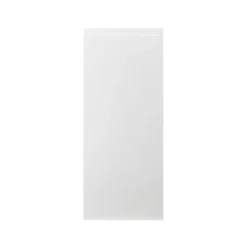 GoodHome Garcinia Gloss White Integrated Handle Highline Cabinet Door (W)300mm (H)715mm (T)19mm