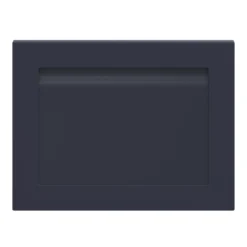 GoodHome Garcinia Matt Navy Blue Integrated Handle Shaker Appliance Cabinet Door (W)600mm (H)453mm (T)20mm