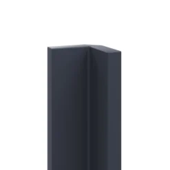 GoodHome Garcinia Matt Navy Blue Tall Wall Corner Post, (W)59mm (H)895mm -Goodhome goodhome garcinia matt navy blue tall wall corner post w 59mm h 895mm5059340129549 36c
