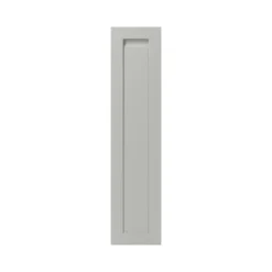 GoodHome Garcinia Matt Stone Integrated Handle Shaker Larder Cabinet Door (W)300mm (H)1287mm (T)20mm