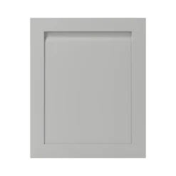 GoodHome Garcinia Matt Stone Integrated Handle Shaker Tall Appliance Cabinet Door (W)600mm (H)723mm (T)20mm