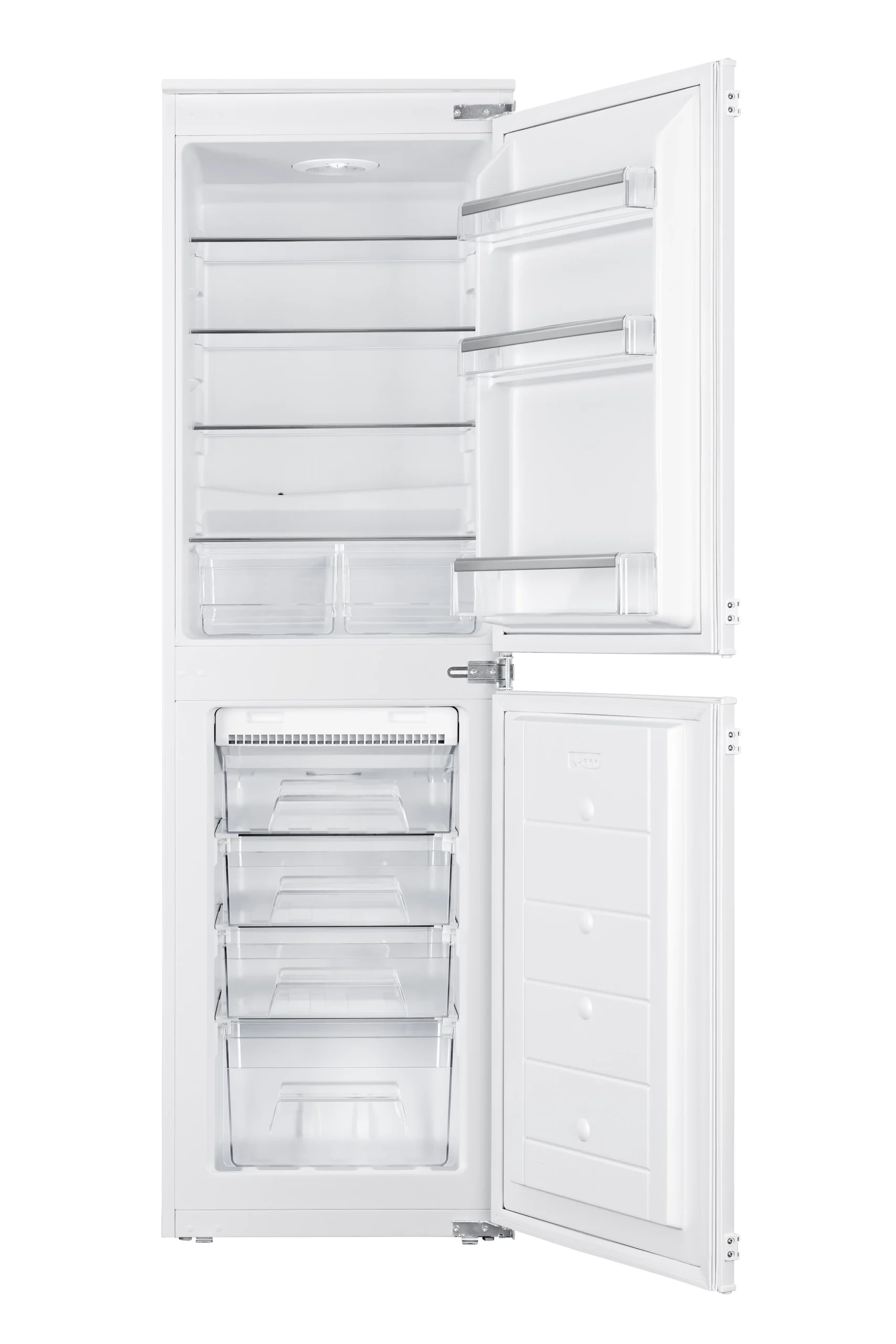 GoodHome GHBI5050FFUK 50:50 Classic Integrated Automatic Defrost Fridge Freezer - White 2 GoodHome GHBI5050FFUK 50:50 Classic Integrated Automatic Defrost Fridge Freezer - White - Image 2