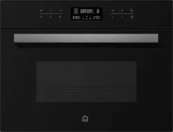 GoodHome GHCPO45 Built-in Compact Combination Microwave - Gloss Black