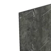 GoodHome Grey Marble Effect Paper & Resin Back Panel, (H)600mm (W)2000mm (T)3mm