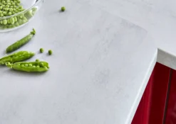 GoodHome Kala Concrete Effect Grey Worktop Edging Tape, (L)3m -Goodhome goodhome kala concrete effect grey worktop edging tape l 3m3663602635666 21i