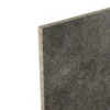 GoodHome KALA Dark Grey Concrete Effect Paper & Resin Back Panel, (H)1800mm (W)600mm (T)3mm