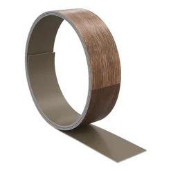 GoodHome KALA Walnut Effect Brown Worktop Edging Strip, (L)3m