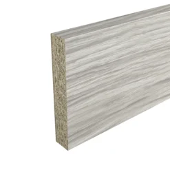 GoodHome Kala White Oak Effect Laminate & Particle Board Upstand (L)3000mm