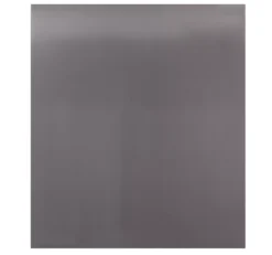 GoodHome Kasei Silver Gunmetal Effect Stainless Steel Splashback, (H)800mm (W)900mm (T)10mm