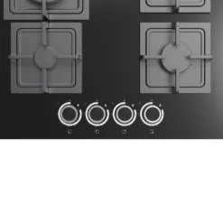 GoodHome Linksense GH60GASLK 4 Burner Black Glass & Steel Gas Hob, (W)590mm 20 GoodHome Linksense GH60GASLK 4 Burner Black Glass & Steel Gas Hob, (W)590mm -Goodhome goodhome linksense gh60gaslk 4 burner black glass steel gas hob w 590mm5059340445793 37c