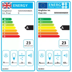 GoodHome LinkSense GHCG60LKBL Black Steel & Glass Curved Cooker Hood (W)59.8cm - Black -Goodhome goodhome linksense ghcg60lkbl black steel glass curved cooker hood w 59 8cm black5059340446059 EUP EN