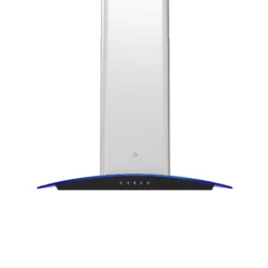 GoodHome LinkSense GHCG60LKSS Glass Curved Cooker Hood (W)59.8cm -Goodhome goodhome linksense ghcg60lkss glass curved cooker hood w 59 8cm5059340446097 02c