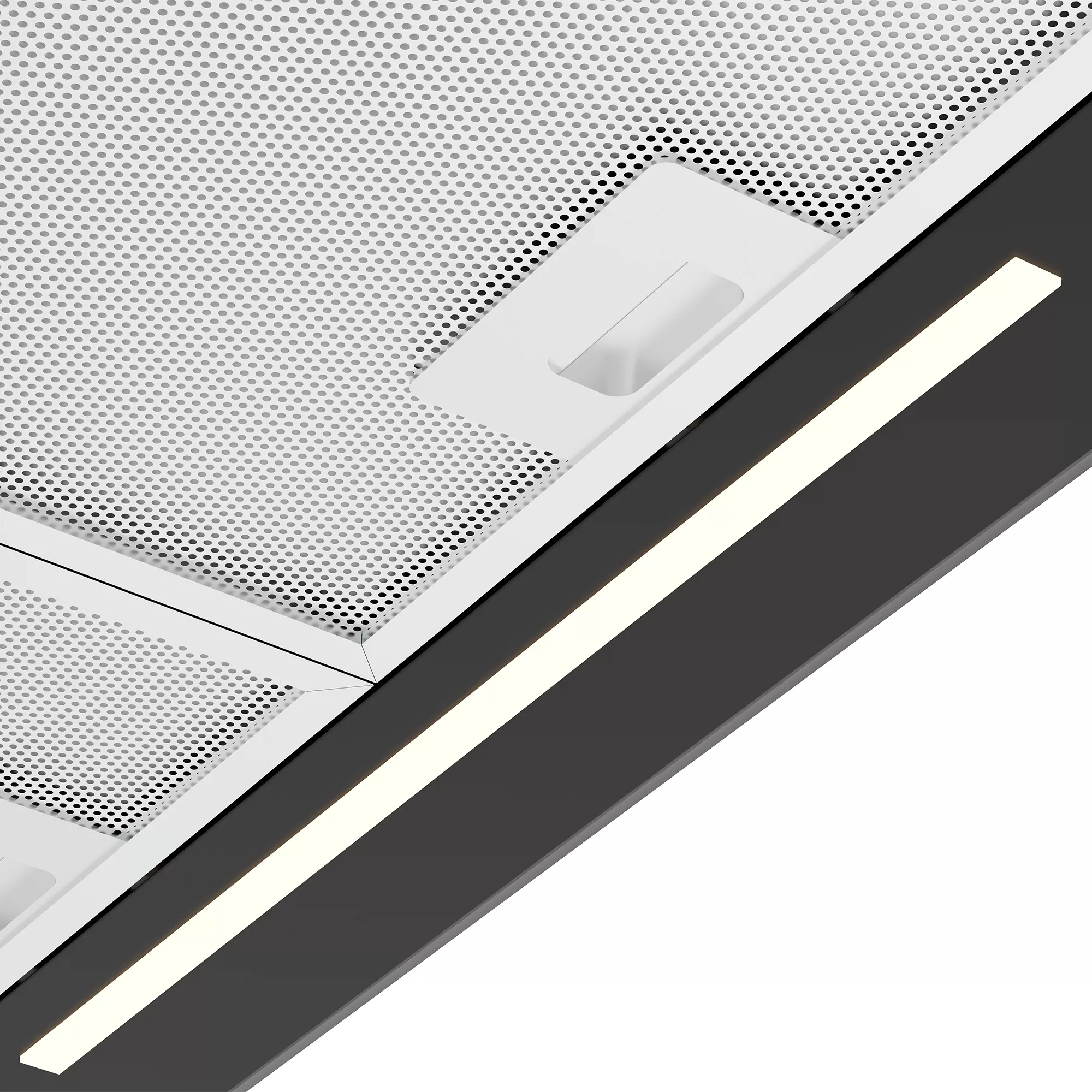 GoodHome LinkSense GHCH60LKBL Black Steel & Glass Chimney Cooker Hood (W)59.8cm - Black 6 GoodHome LinkSense GHCH60LKBL Black Steel & Glass Chimney Cooker Hood (W)59.8cm - Black - Image 6