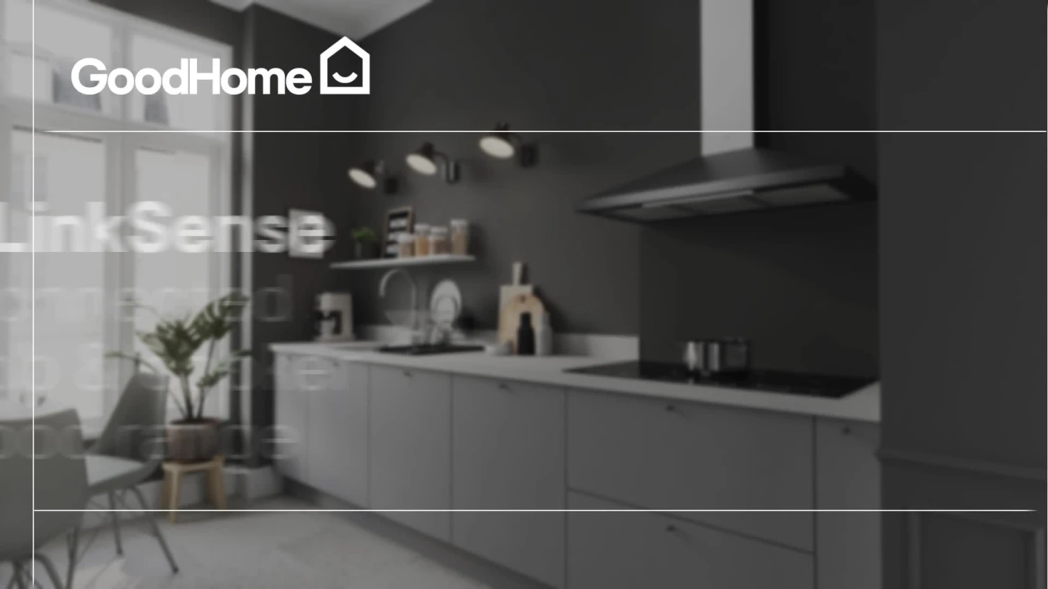 GoodHome LinkSense GHCH60LKSS Glass Chimney Cooker Hood (W)59.8cm 2 GoodHome LinkSense GHCH60LKSS Glass Chimney Cooker Hood (W)59.8cm - Image 2