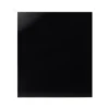 GoodHome Nashi Black Glass Effect Glass Splashback, (H)800mm (W)900mm (T)5mm