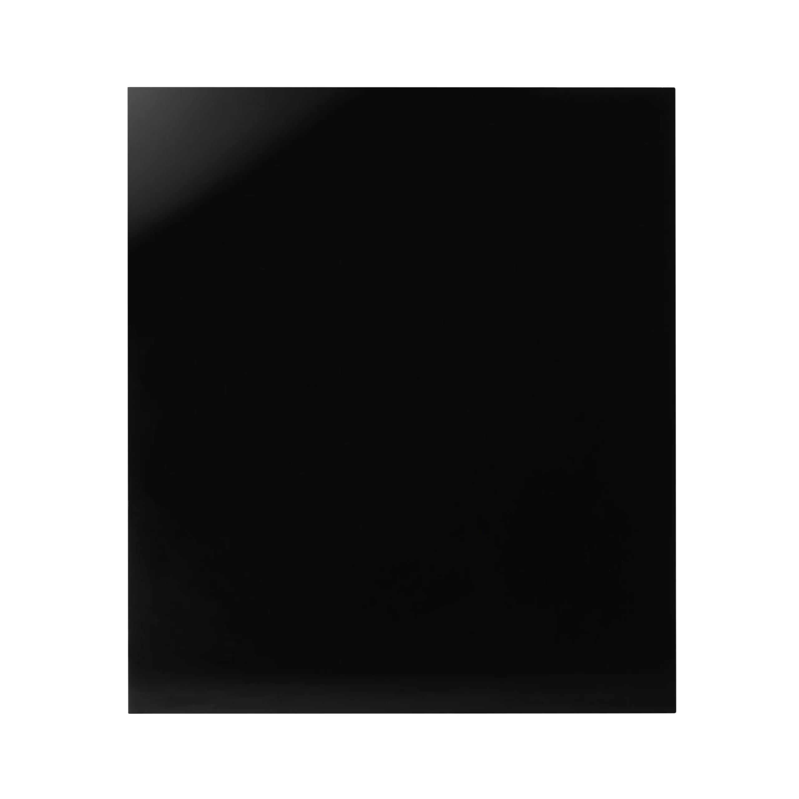 GoodHome Nashi Black Glass Effect Glass Splashback, (H)800mm (W)900mm (T)5mm 1 GoodHome Nashi Black Glass Effect Glass Splashback, (H)800mm (W)900mm (T)5mm