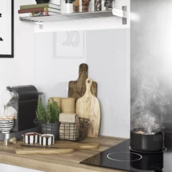 GoodHome Nepeta Anthracite Smooth / Shallow Paper & Resin Back Panel, (H)6000mm (W)20000mm (T)3mm 11 GoodHome Nepeta Anthracite Smooth / Shallow Paper & Resin Back Panel, (H)6000mm (W)20000mm (T)3mm -Goodhome goodhome nepeta anthracite smooth shallow paper resin back panel h 6000mm w 20000mm t 3mm3663602636328 22i